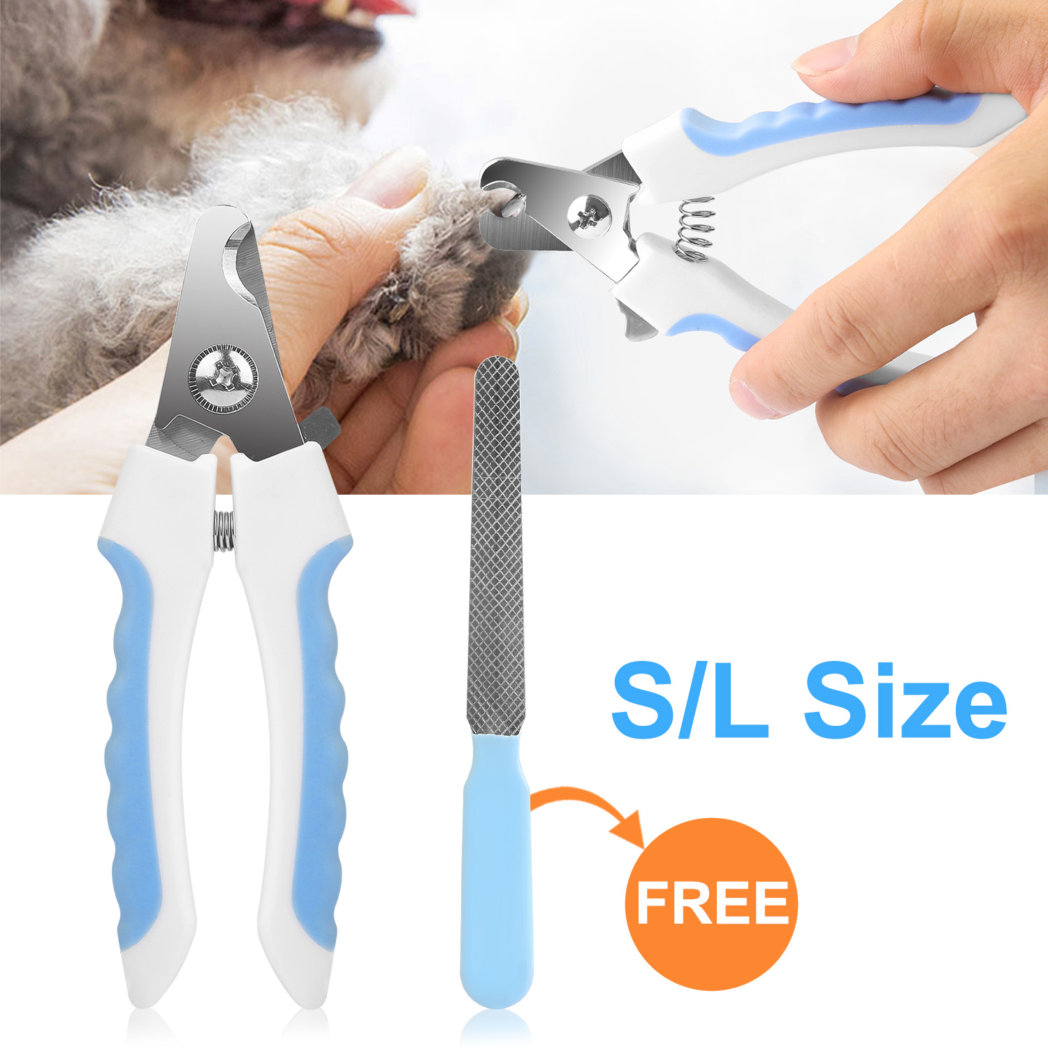 Dog Nail Clippers Pet Cat Nail - Image 2
