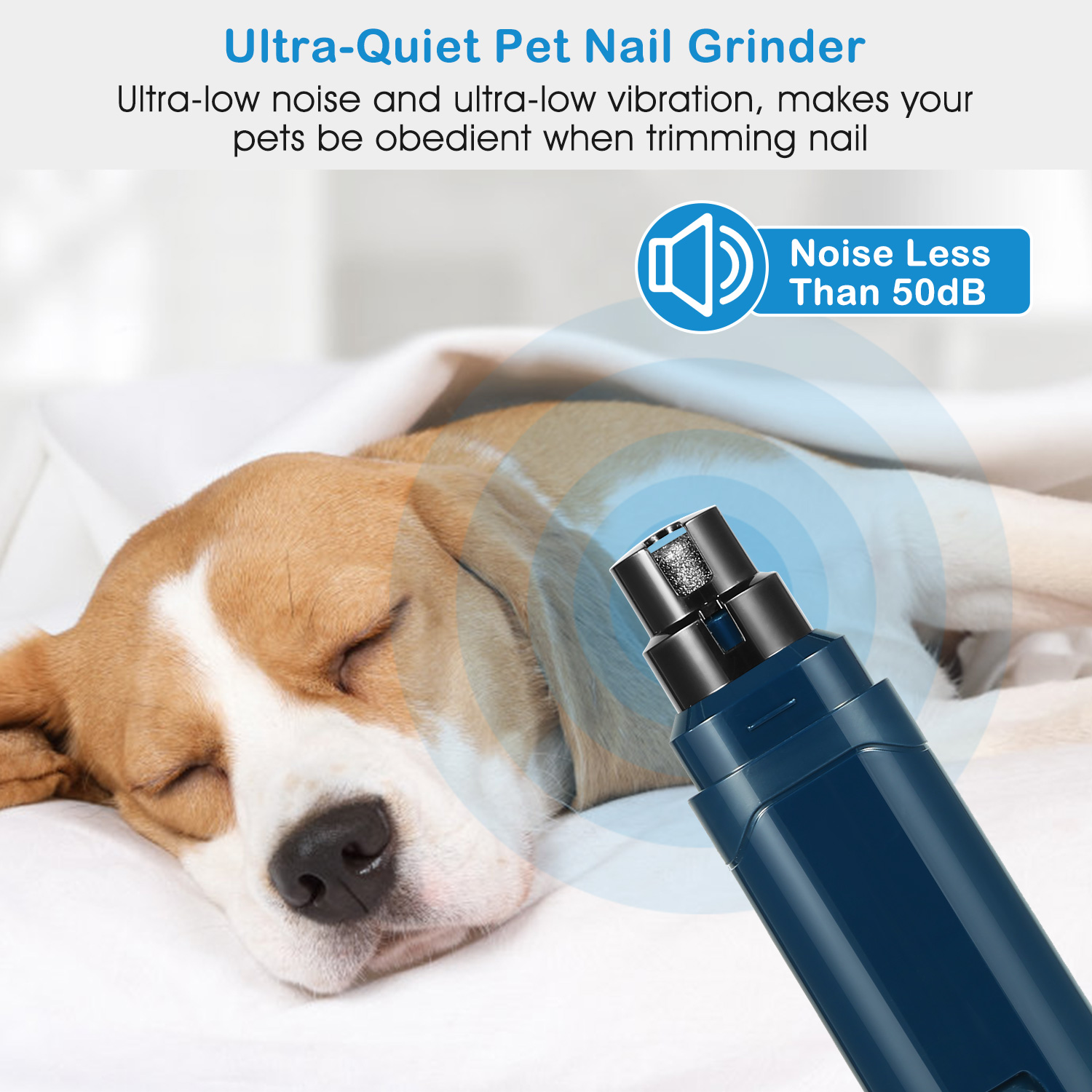 Dog Nail Grinder 2 Speeds Quiet - Image 7