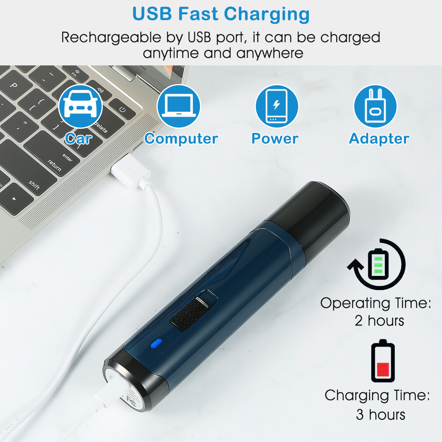 Dog Nail Grinder 2 Speeds Quiet - Image 8