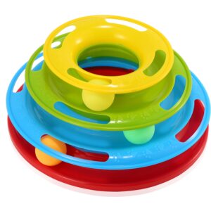 Cat Track Tower Toys 4-Layer Ball