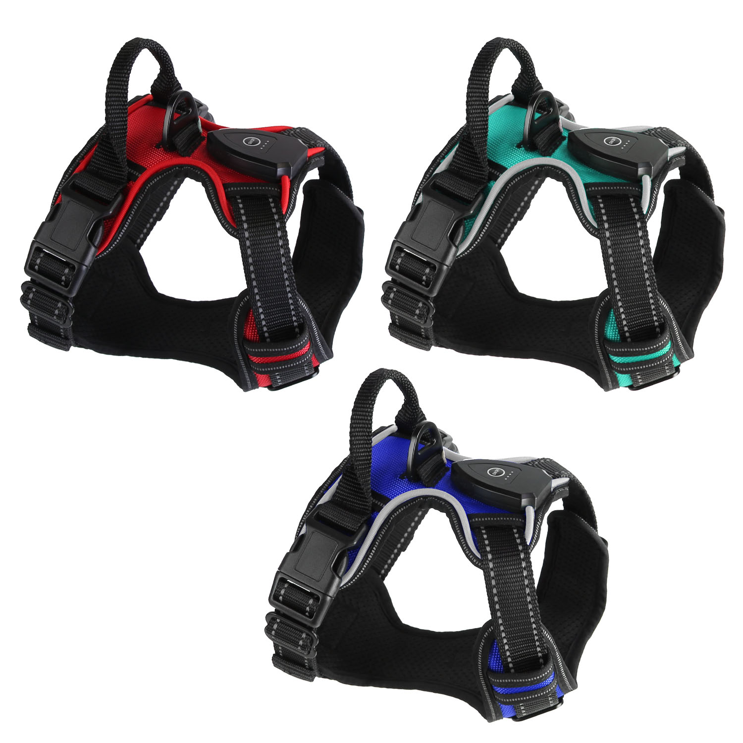 Light Up Dog Harness Rechargeable LED Dog Harness - Image 3